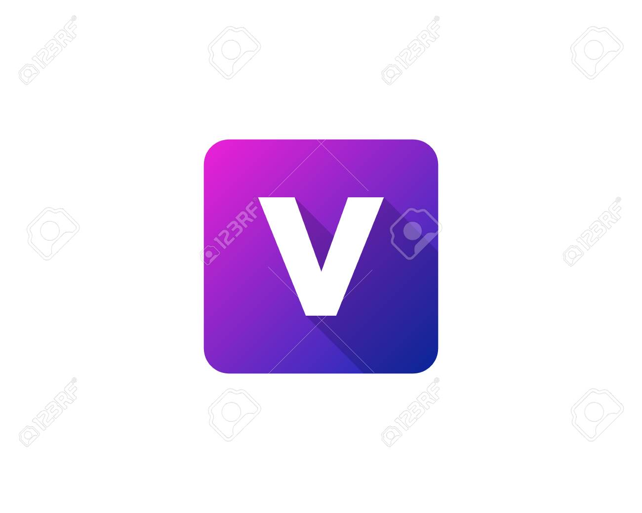 Letter V Icon - free download, PNG and vector