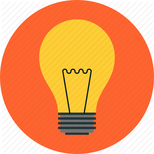 Bulb, electric, energy, idea, lamp, light, thought icon | Icon 