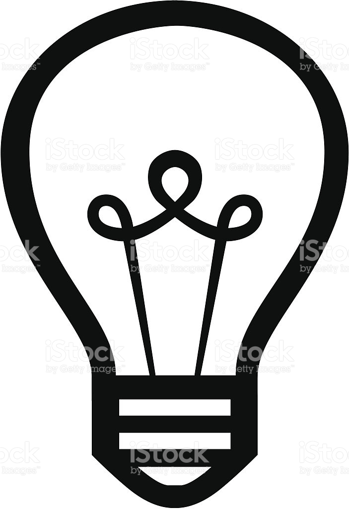 Light bulb icon Royalty Free Vector Image - VectorStock