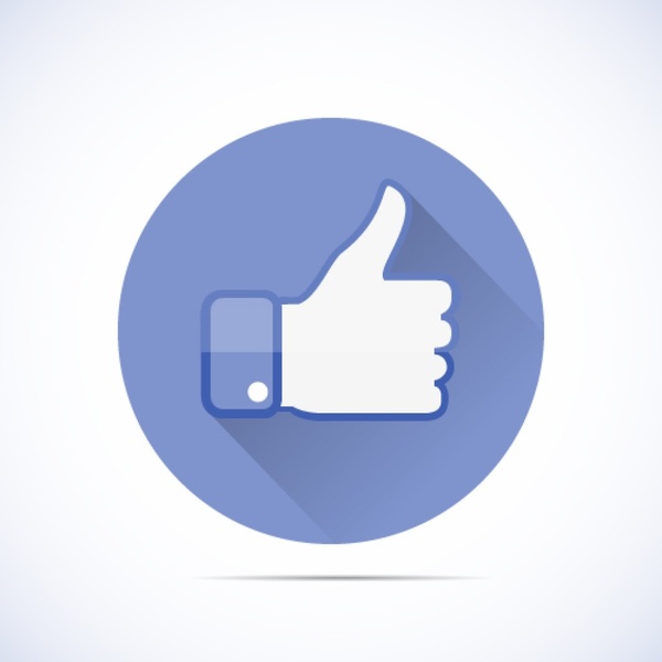 Thumb up to like on Facebook Icons | Free Download