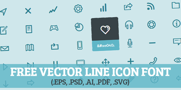 Dripicons: A Completely Free Vector Line Icon Font | Web Resources 