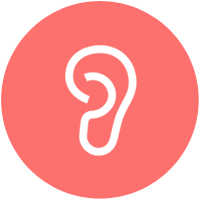 Listening icons | Noun Project
