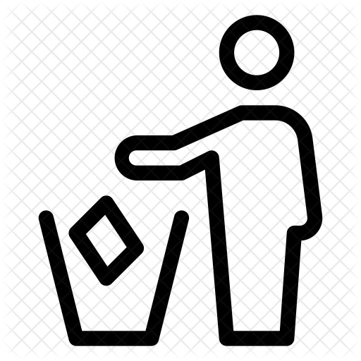 Dirty, litter, litterbug, man, person, throwing icon | Icon search 