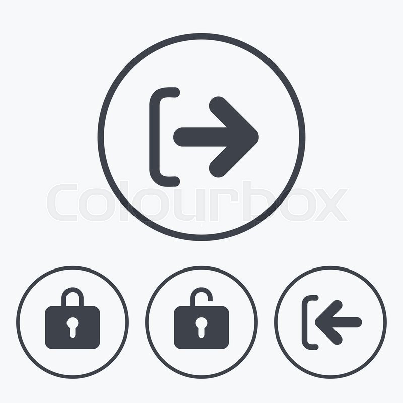 SIGN IN  SIGN OUT Buttons (access connection login logout 