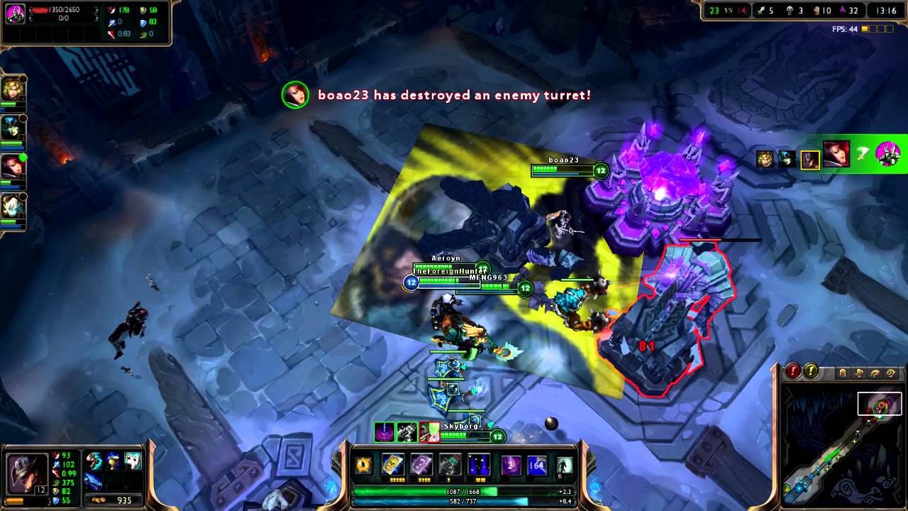 League of Legends - Flash Icon in autoattack bug - YouTube