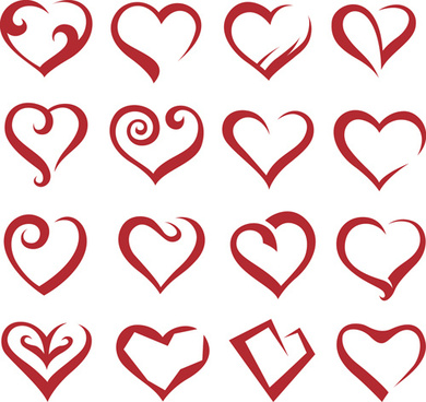 Heart Doodle Icon | Free Vector Valentine Heart Iconset | DesignBolts
