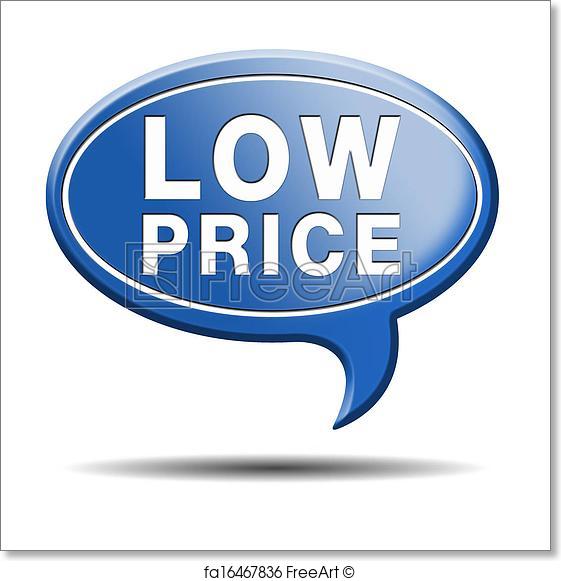 Low price sign icon Special offer symbol Vector Image