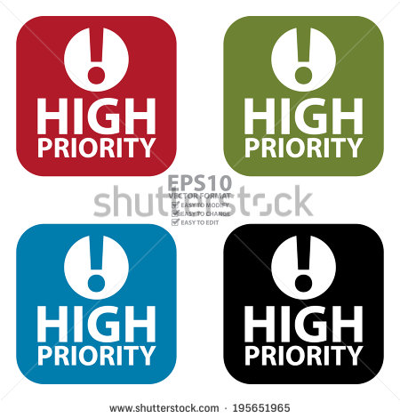 Low priority red stamp text on white vector clipart - Search 