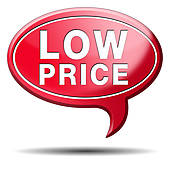 Lower commission, lower price, lower tax, percentage, price cut 