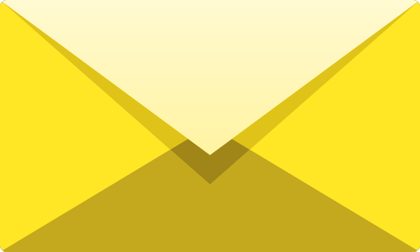Email envelope outline shape with rounded corners Icons | Free 