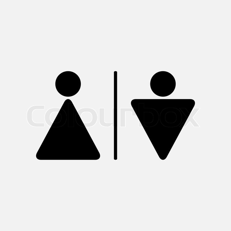 People Icon Vector Male Female Sign of User Person Profile Avatar 