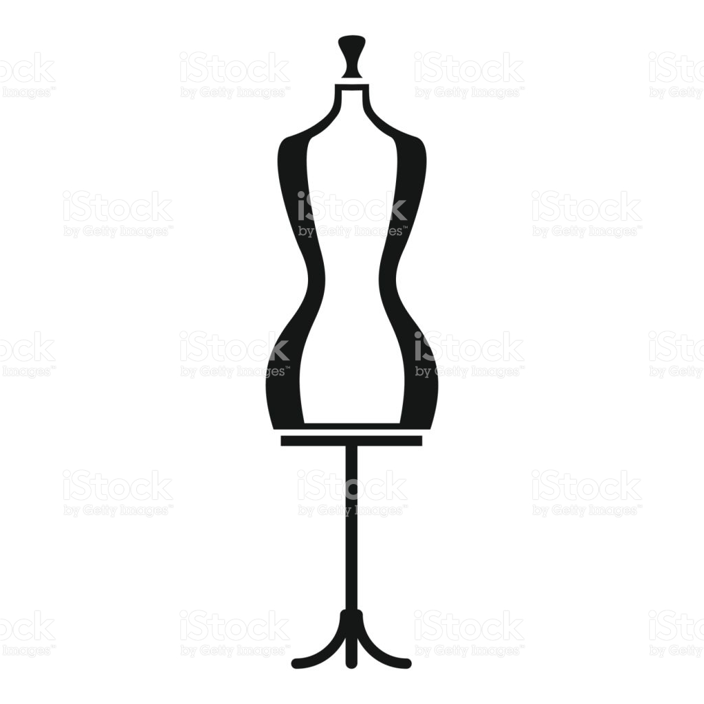 Vintage Mannequin Icon Stock Vector 436111114 - 