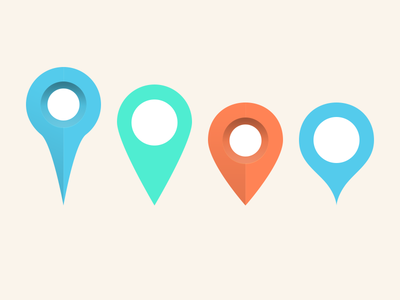 Azure, mapmarker, marker, outside icon | Icon search engine