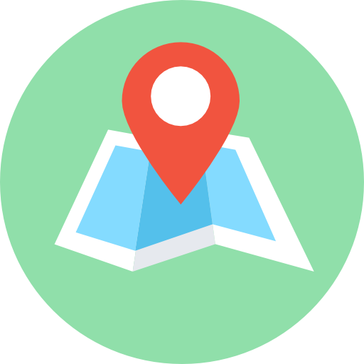 Application Map Icon | Kameleon Iconset | Webalys
