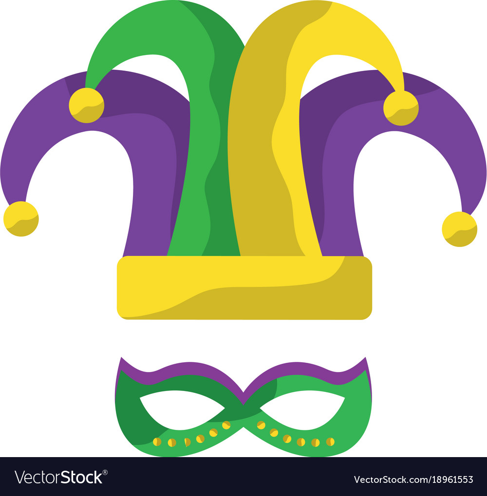 Mask mardi gras carnival icon image Royalty Free Vector