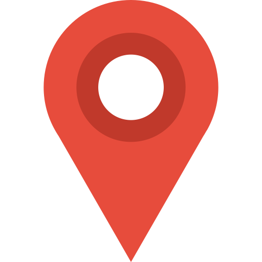 Address, blue, location, map, marker icon | Icon search engine