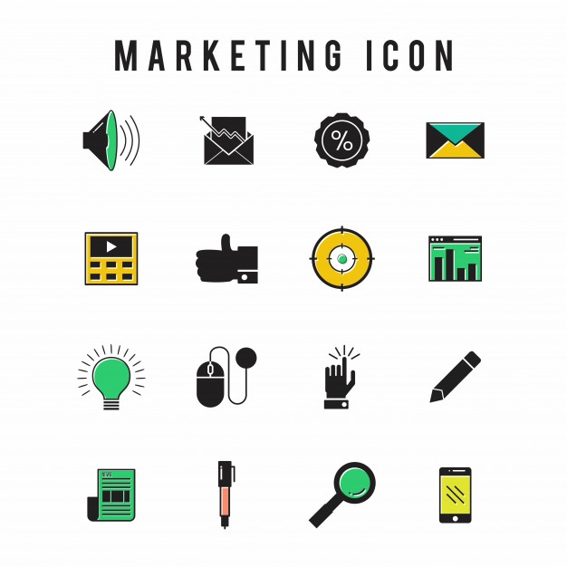 Free Internet Marketing Icon Set - Free Design Resources