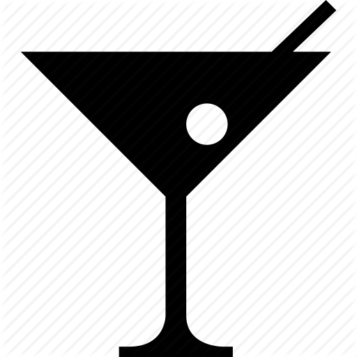 Alcohol, drink, glass, martini, olive, restaurant icon | Icon 