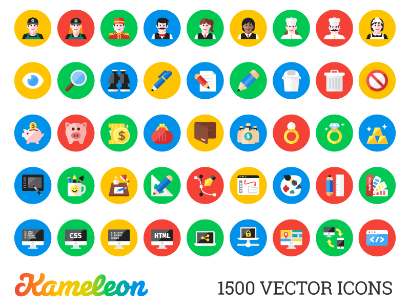 Material Design Icons Pack Freebie - Download Sketch Resource 