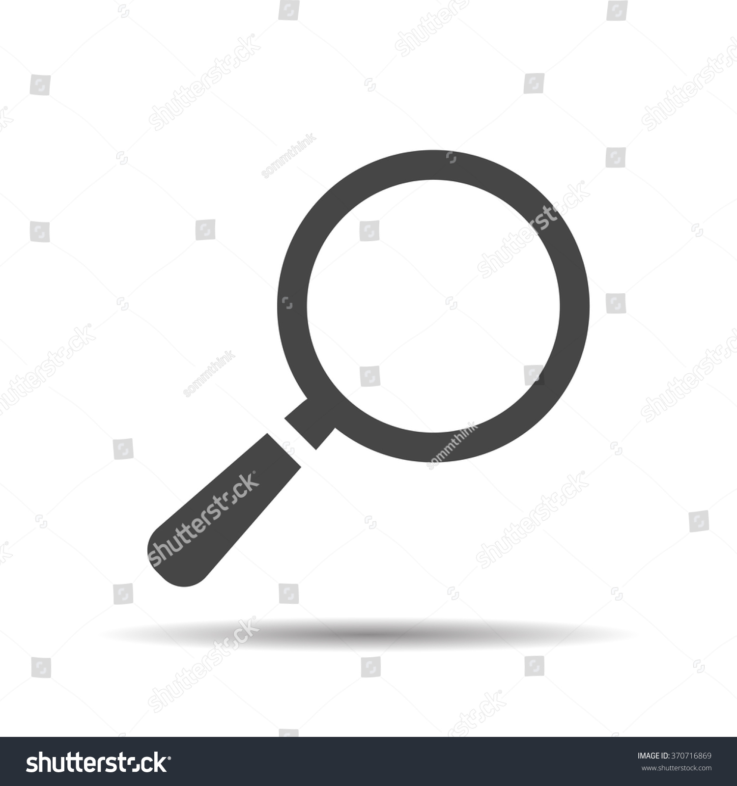 Visibility Search Eye Icon Vector Image Stock Vector 354360911 