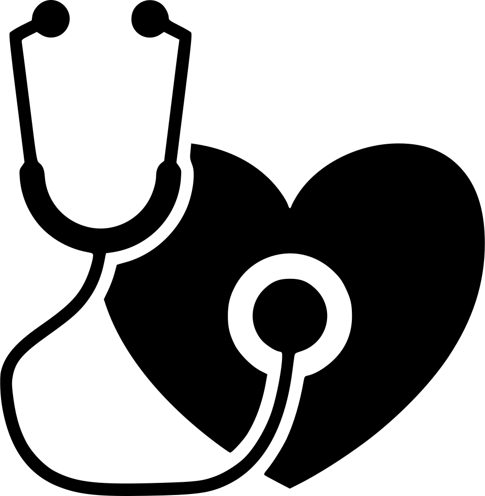 Heart with electrocardiogram - Free medical icons