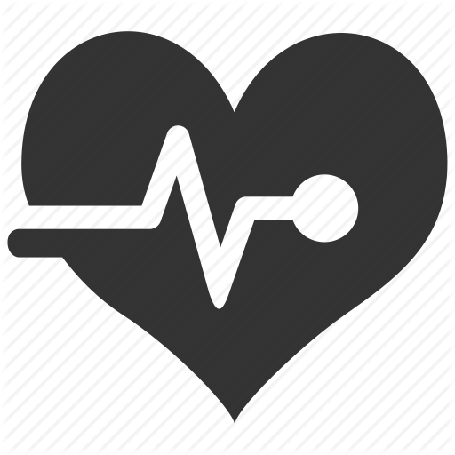 Cardiogram, Heart, Hearts, medicine, Heart Shape, medical icon