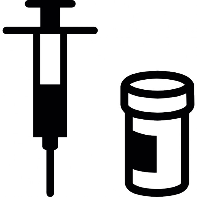 Medicine icon app. Medication tablet and capsule, emblem and label 