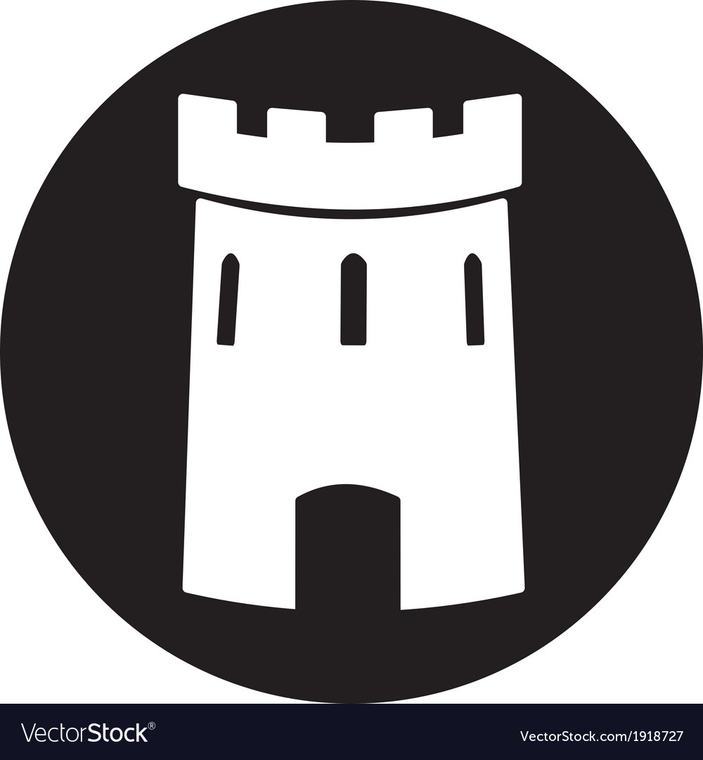 Vector Medieval Castles Icon Set Royalty Free Cliparts, Vectors 