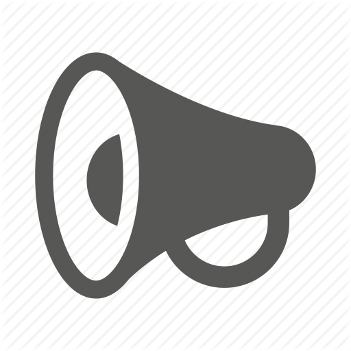 Megaphone Filled Icon - free download, PNG and vector