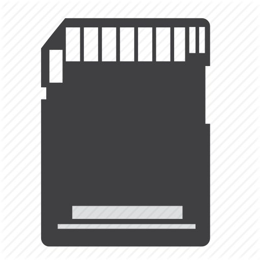 Memory Card Icon | Free Flat Multimedia Iconset | DesignBolts