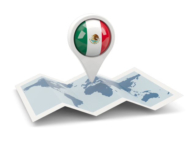 Mexican Republic map black shape Icons | Free Download