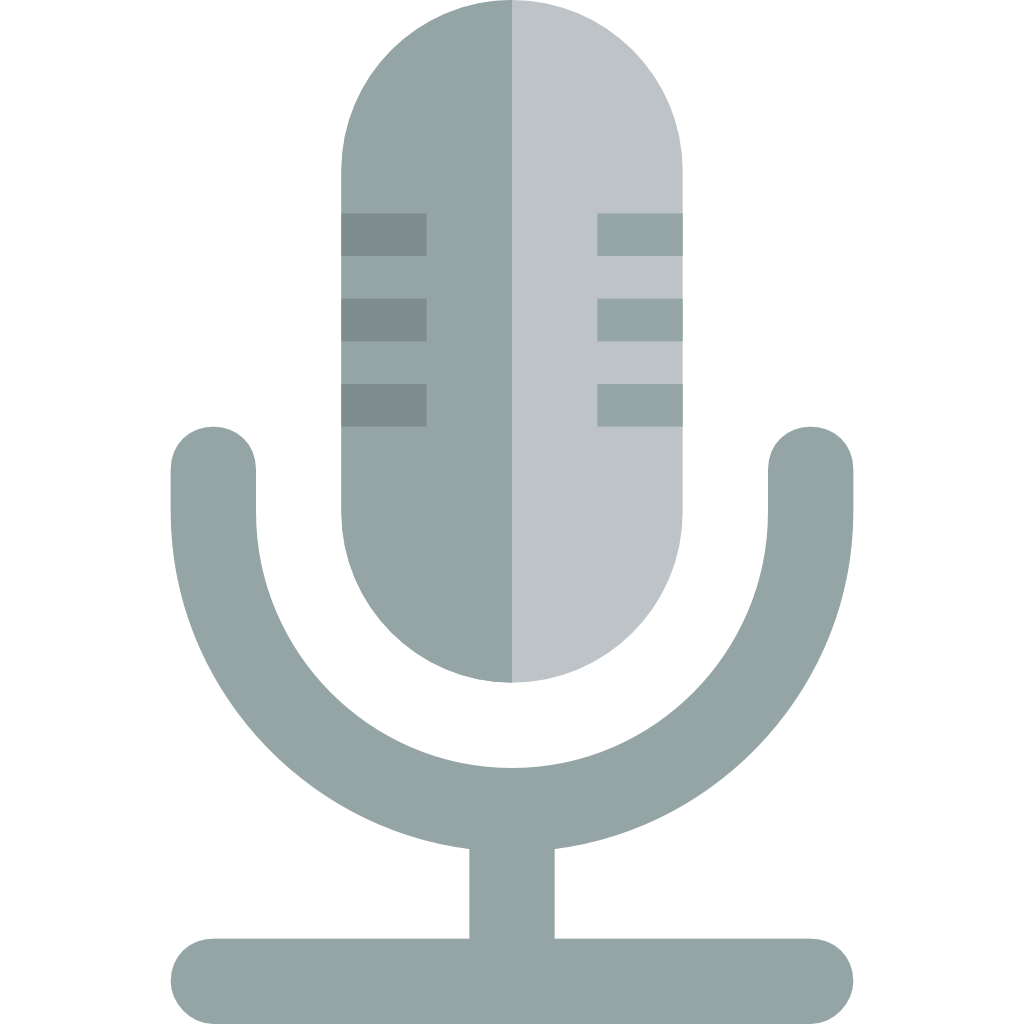 Singing microphone icon - Transparent PNG  SVG vector