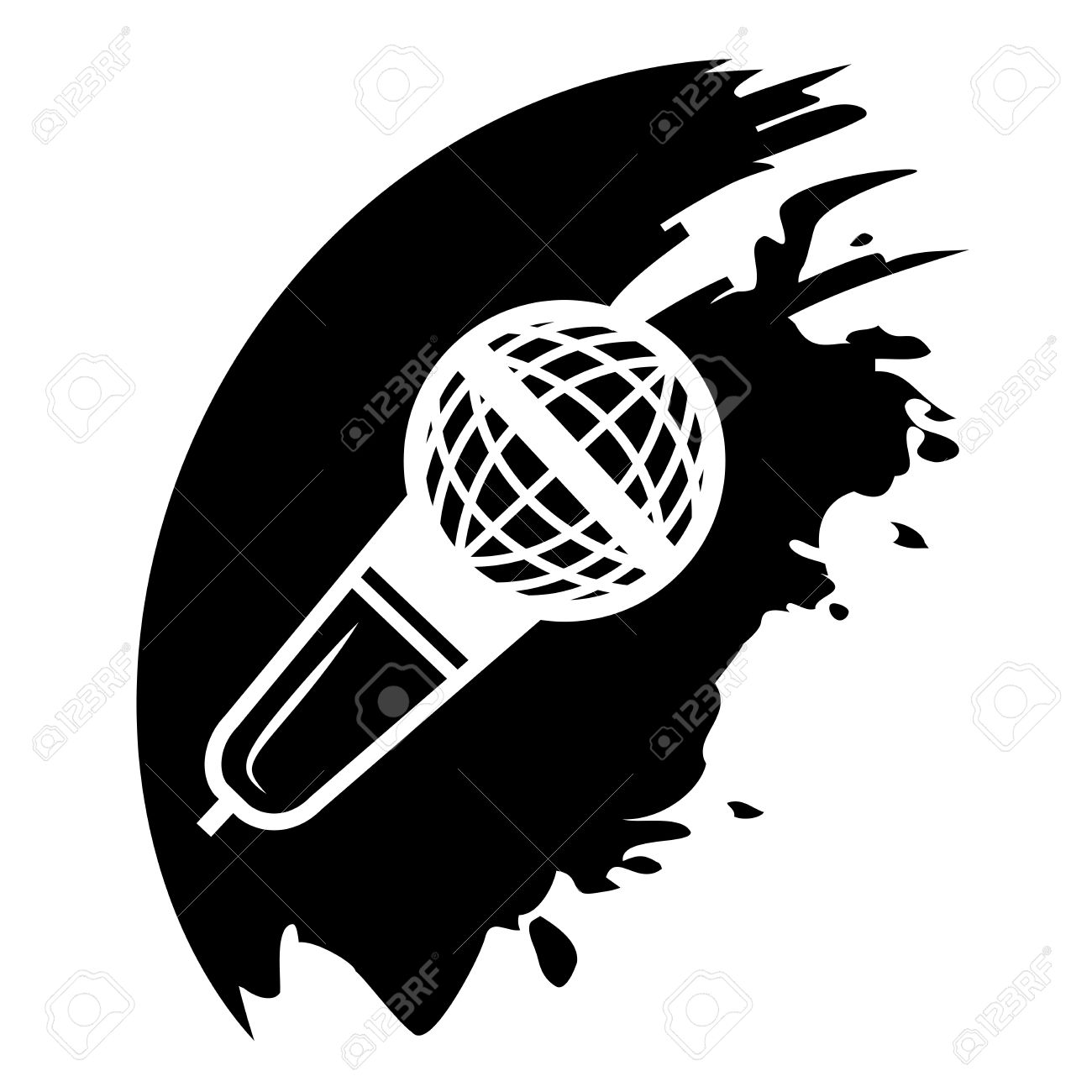 Free vector graphic: Microphone, Stand, Recording, Mic - Free 