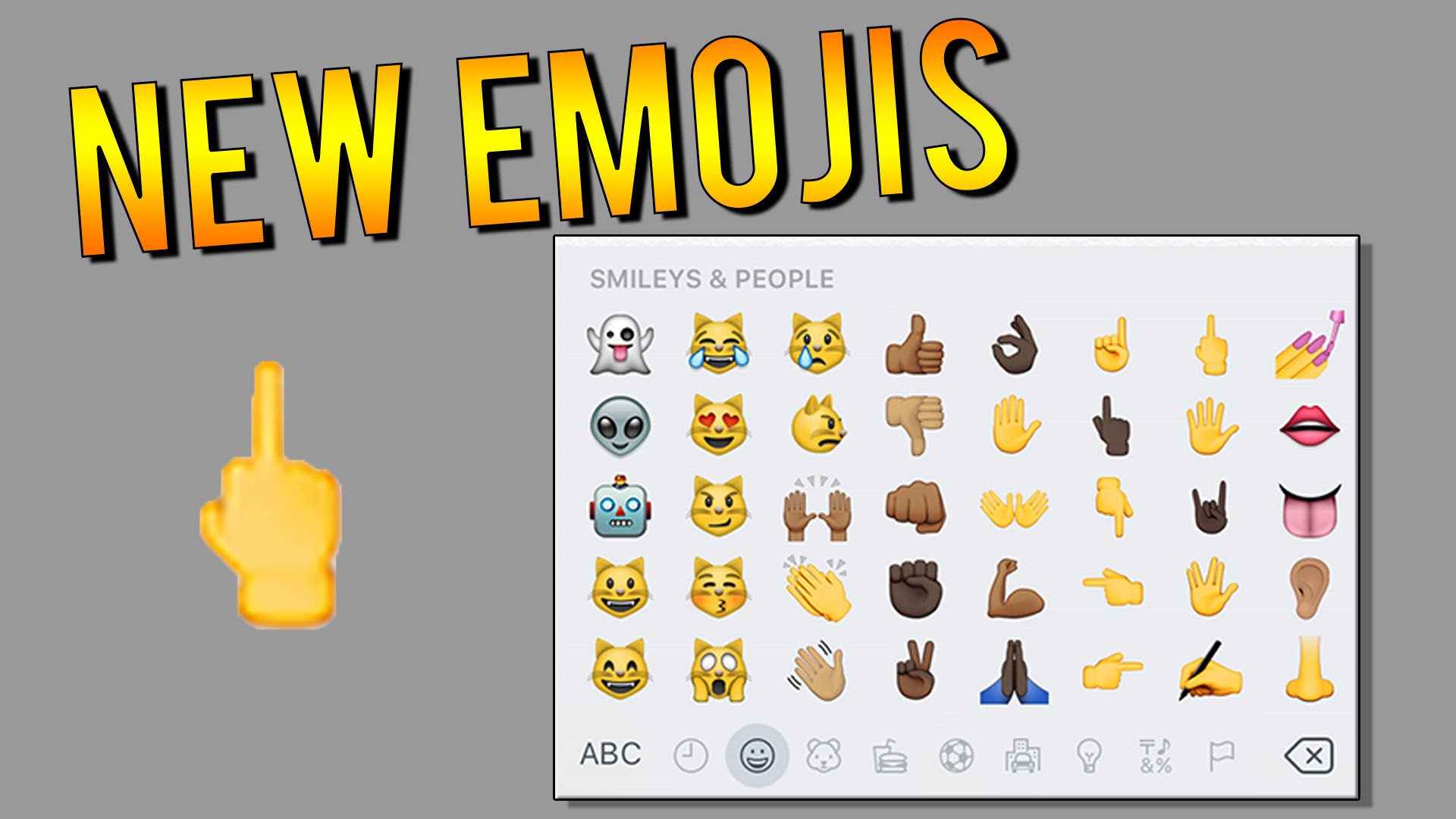Burrito, unicorn and middle finger emojis are coming to your 