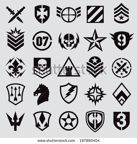 Vector Download  Military symbol icons | emblem | Icon Library 