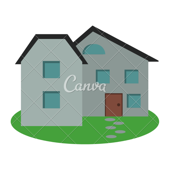 Modern Home Icon - Real Estate  Building Icons in SVG and PNG 