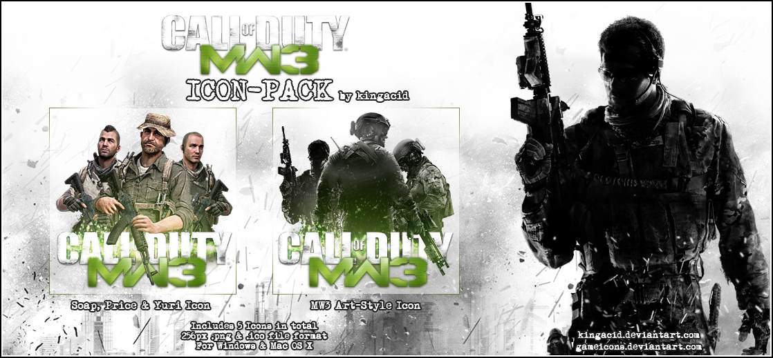 Call of Duty. Modern Warfare 3 Icon - CrackingPatching
