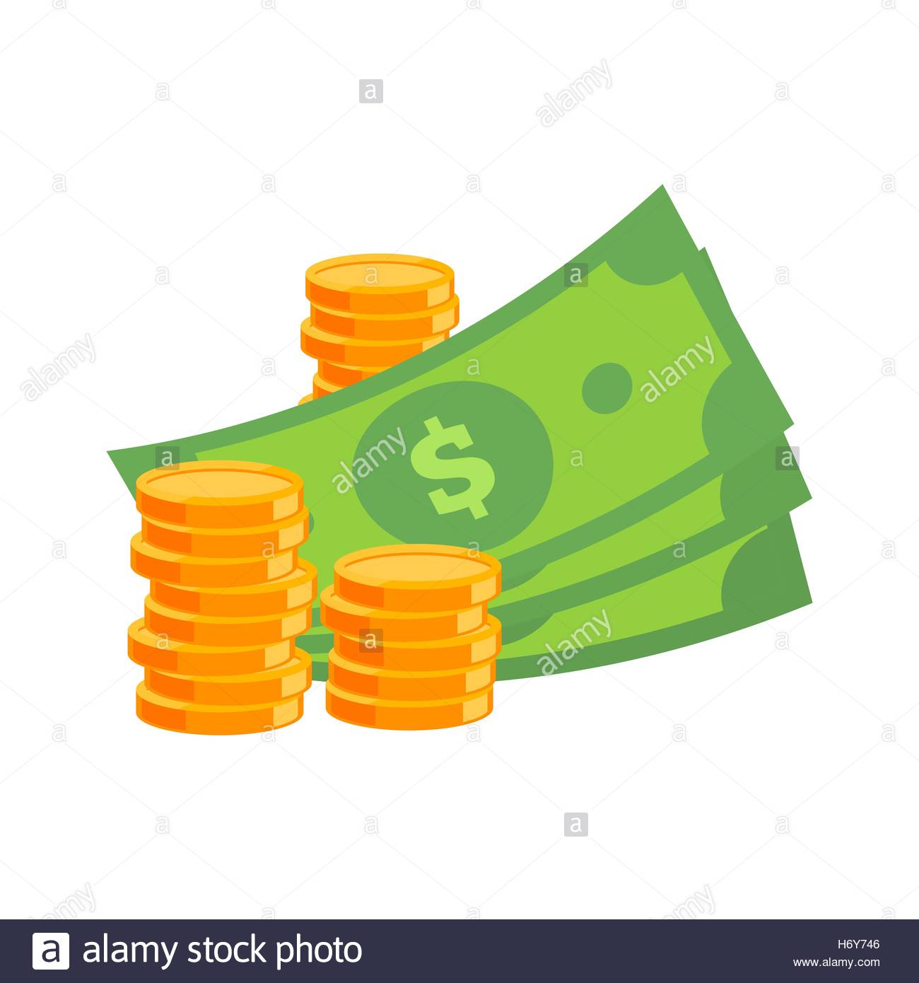 Money bag icon flat ~ Icons ~ Creative Market