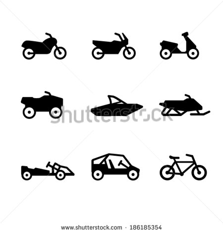 Delivery Motorbike - Free transport icons