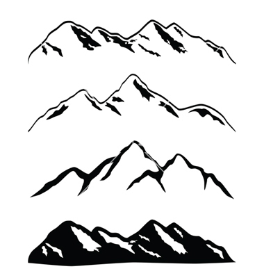 Mountain Icon Vector Art | Getty Images