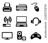 Monitor keyboard and mouse - Free computer icons