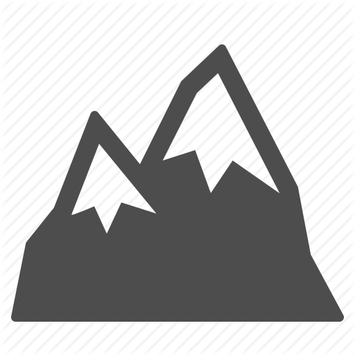 Mountain Icon Vector Art | Getty Images