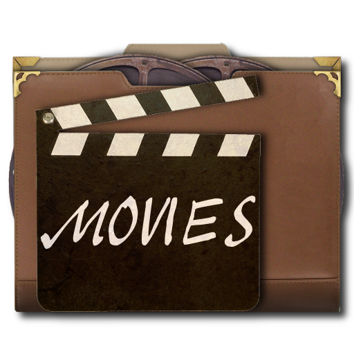 Movies Folder Icon - Files  Folders Icons in SVG and PNG - Icon Library