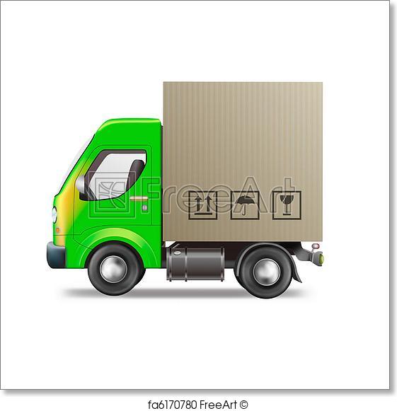 Illustration / Moving Truck by Gundog Creative - Dribbble
