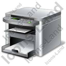 Multifunction printer Icon | Real Vista Gadgets Iconset | Iconshock