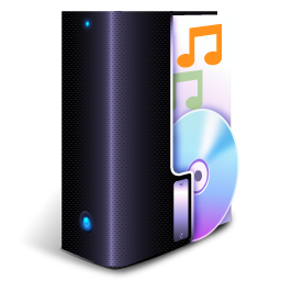 Music  multimedia drive Smooth Icon