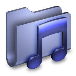 Web 2 blue note icon - Free web 2 blue music icons - Web 2 blue 