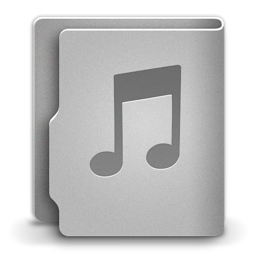 Music Folder Icon - Ish Icons 