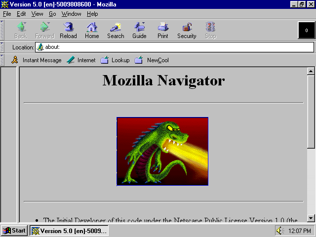 Double Click on the Netscape Icon on your desktop The following 