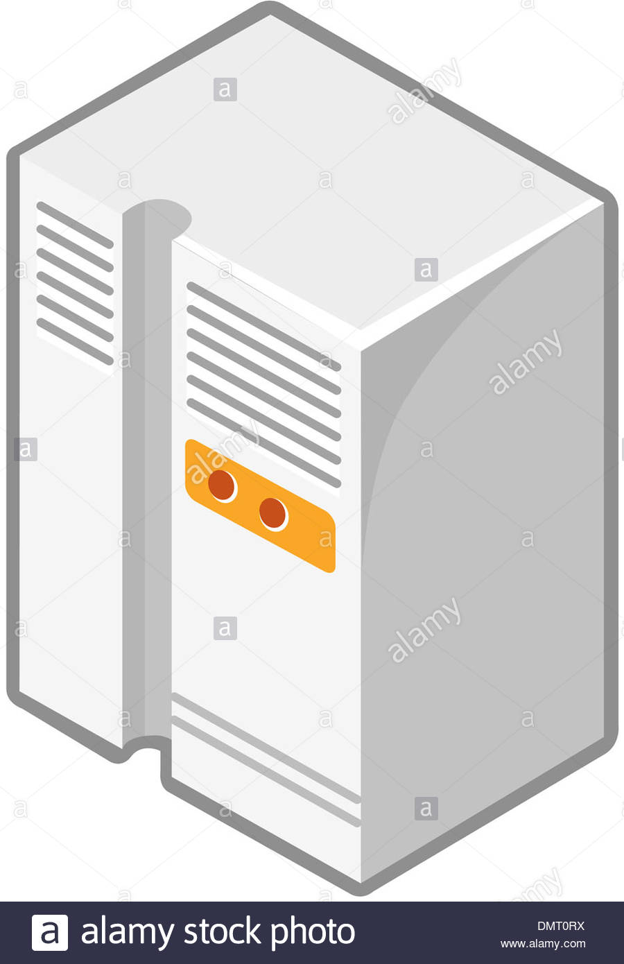 Network Equipment Icon. Network Router, Switch Or Server. Royalty 